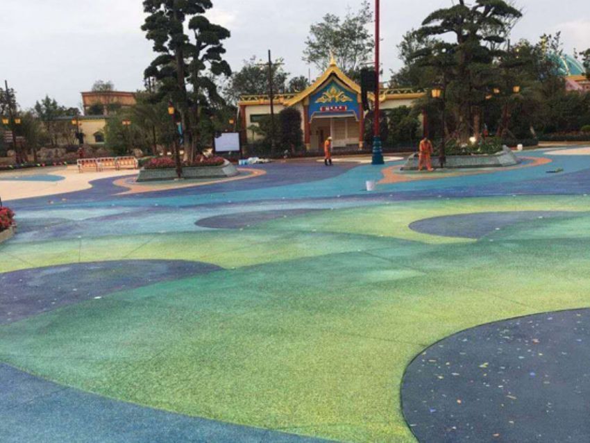 砾石聚合物地坪