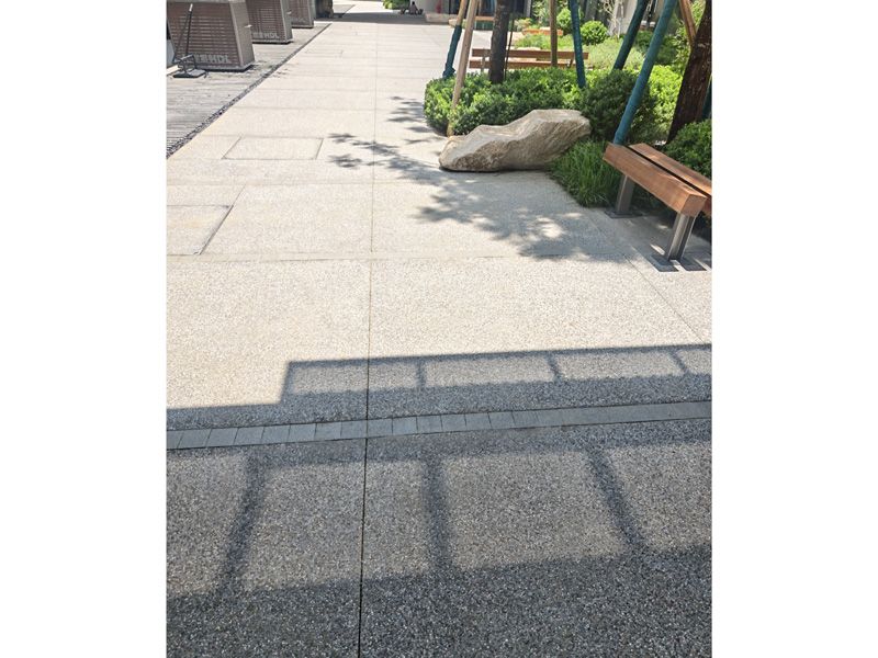 洗砂面艺术地坪