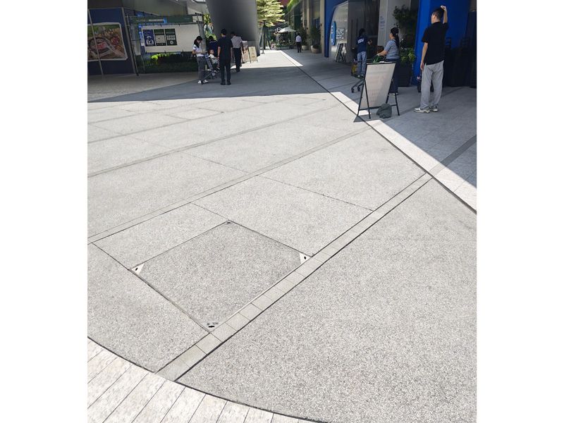 洗砂面艺术地坪