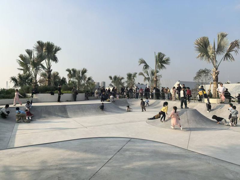滨海万象购物村-极限运动场地