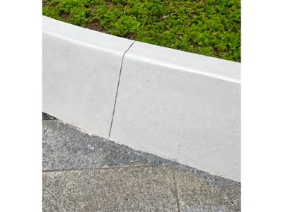水磨石树池